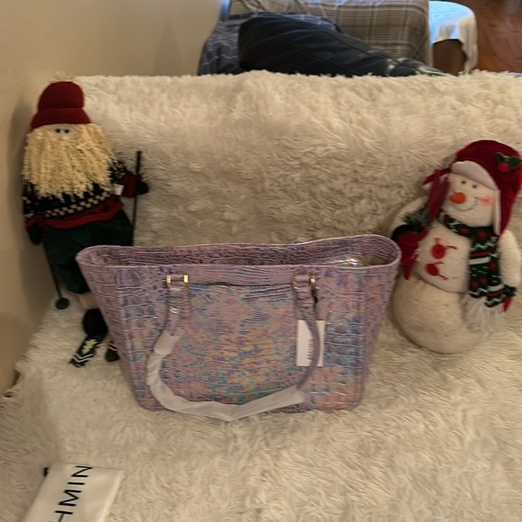 Brahmin Violet Wonderland Genuine Leather NWT. Offers welcome! - Picture 3 of 6